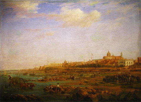 Puerto de Buenos Aires en 1834